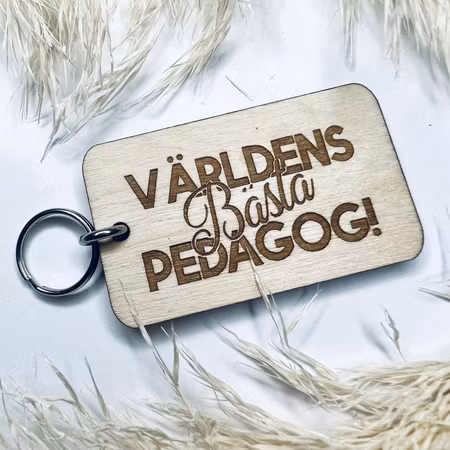 Världens bästa pedagog - Trä