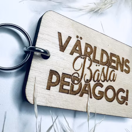 Världens bästa pedagog - Trä