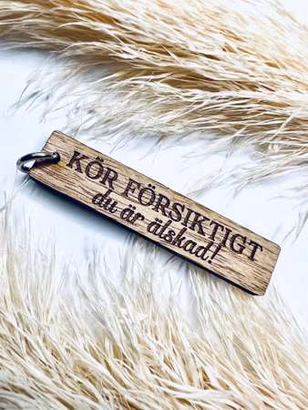 Kör försiktigt - trä