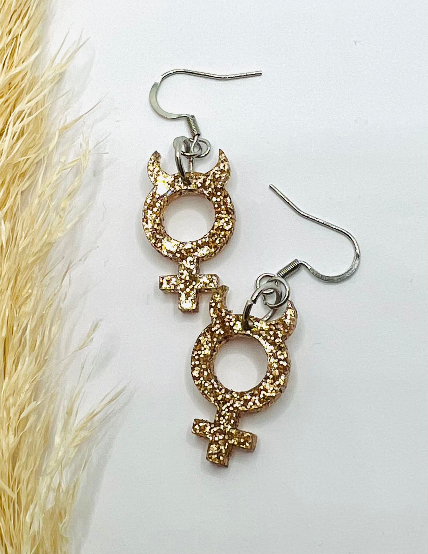 Mini She Devil, rose gold - krokar