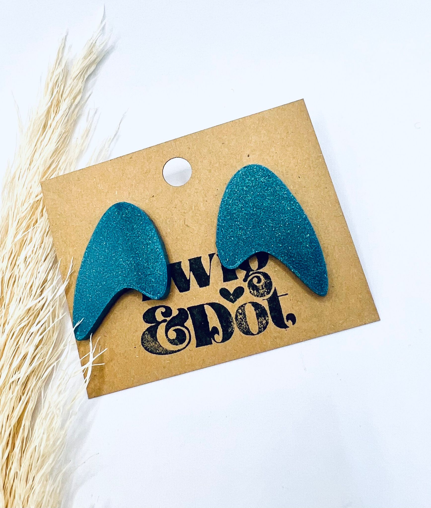 50's Boomerang Deep Blue