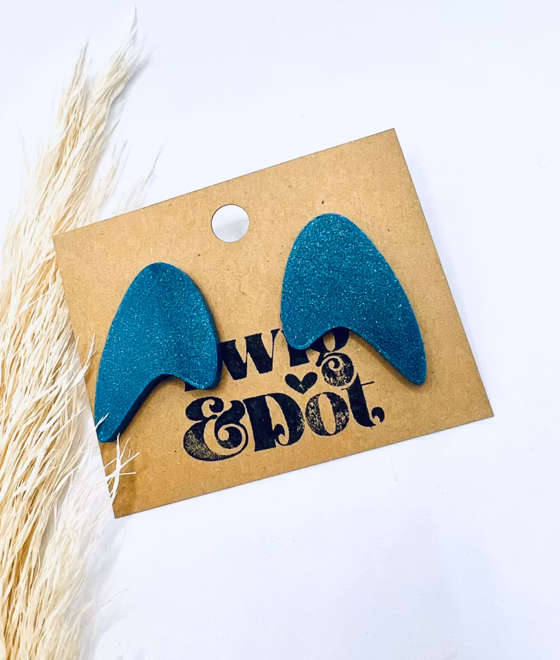 50's Boomerang Deep Blue
