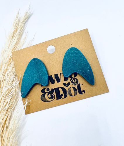 50's Boomerang Deep Blue