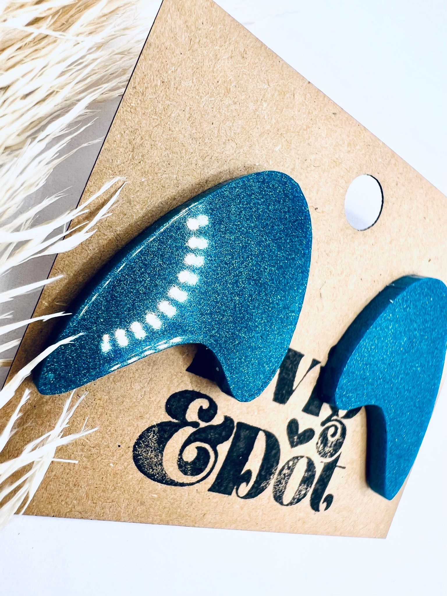 50's Boomerang Deep Blue