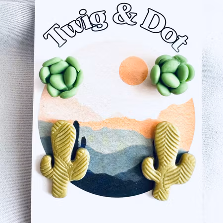 Leafy Cactus + Succulent Pachy