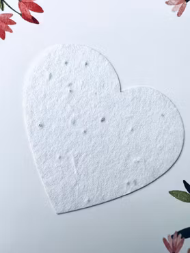 Fröhjärta - kort med planterbart hjärta