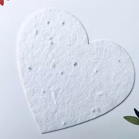 Fröhjärta - kort med planterbart hjärta