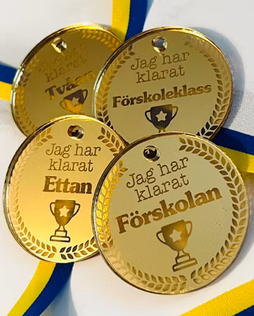 "Jag har klarat"-medalj!