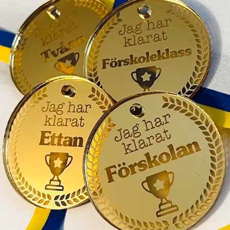 "Jag har klarat"-medalj!