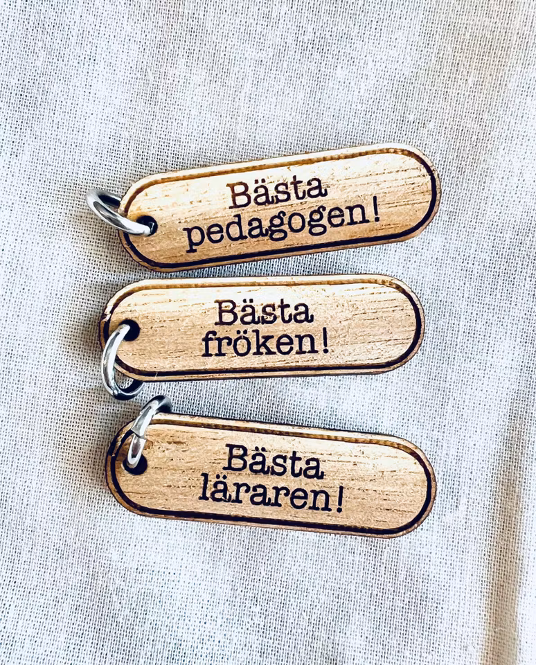 Berlock med Bästa pedagog, lärare eller fröken