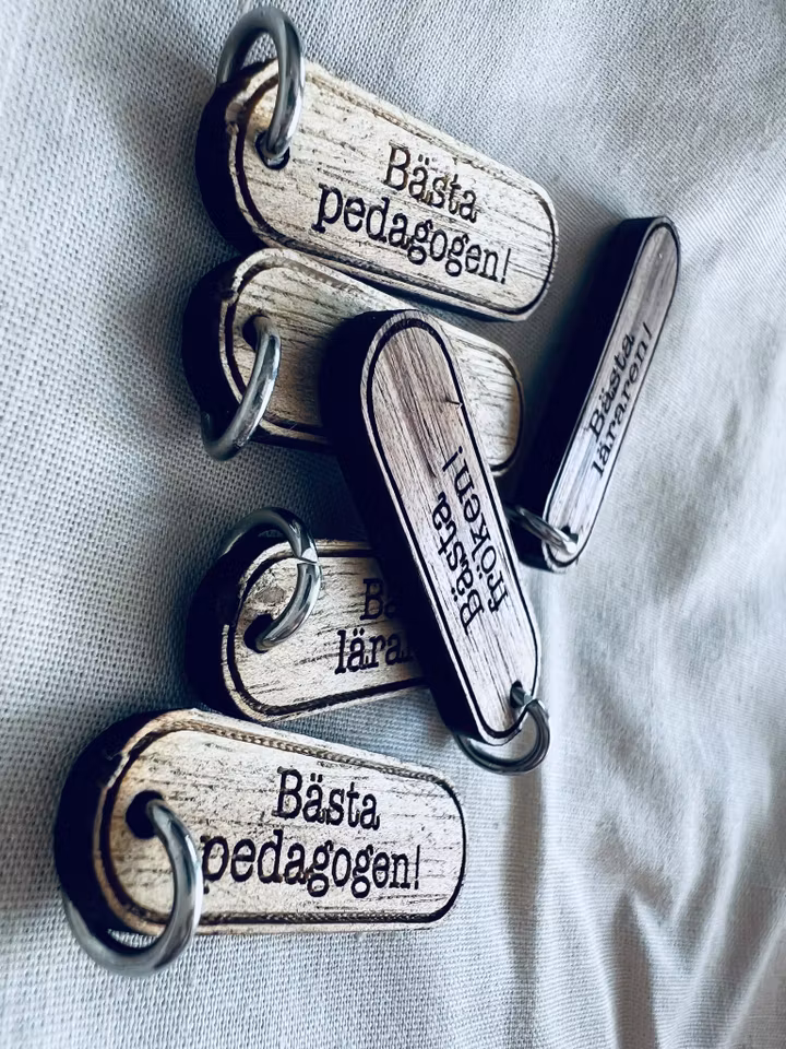 Berlock med Bästa pedagog, lärare eller fröken