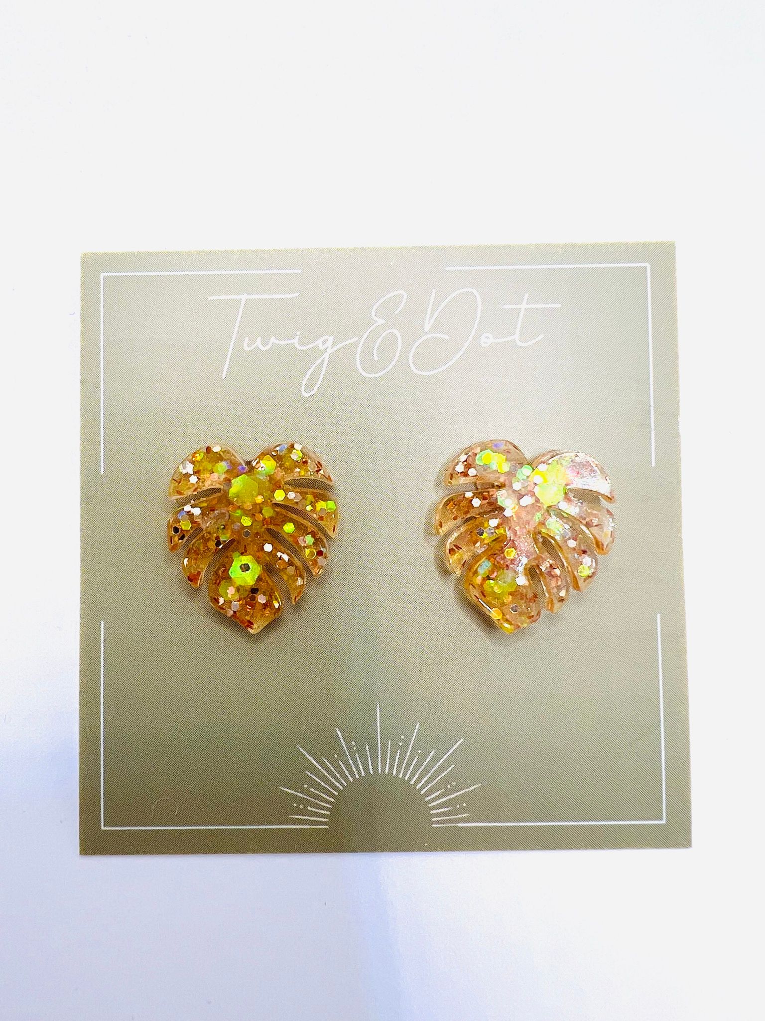 Mini Monstera Peach Gold - stift