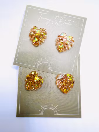 Mini Monstera Peach Gold - stift