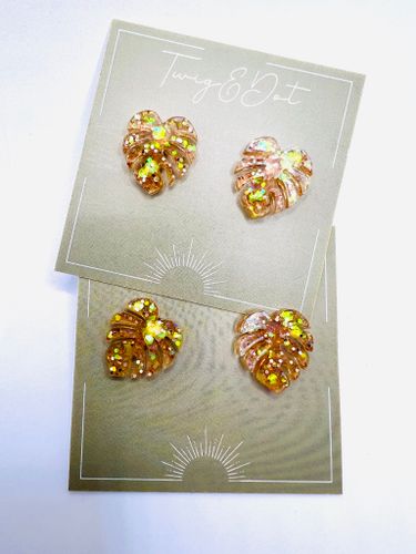 Mini Monstera Peach Gold - stift