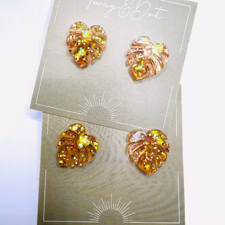 Mini Monstera Peach Gold - stift