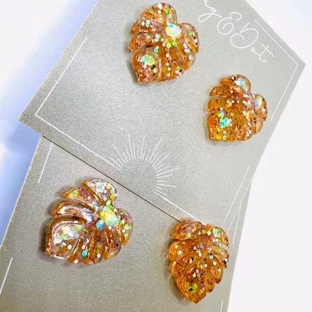 Mini Monstera Peach Gold - stift