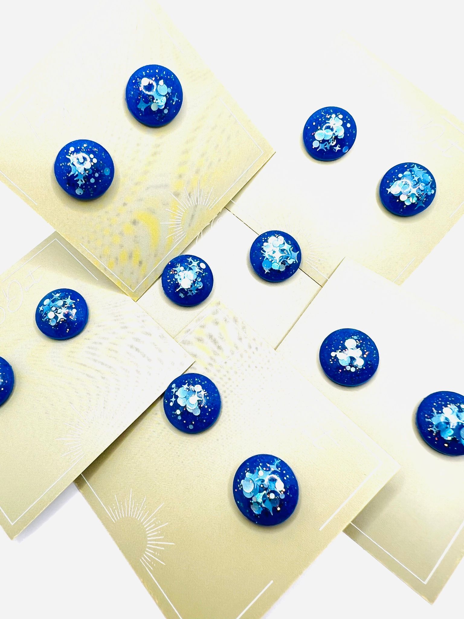 Midnight - Button Studs