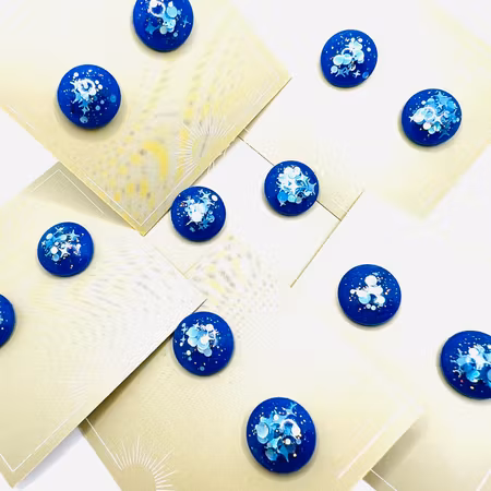 Midnight - Button Studs