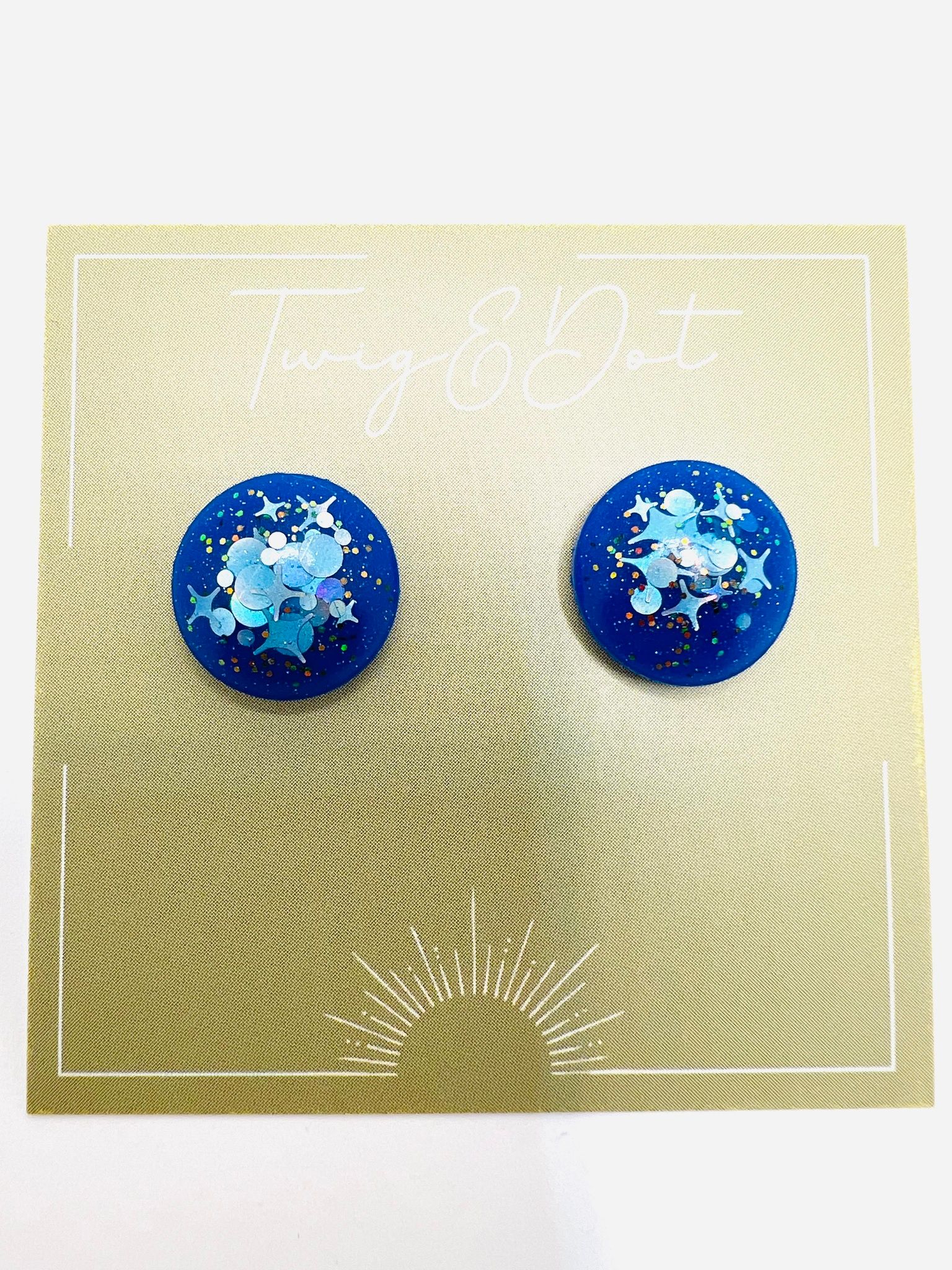 Midnight - Button Studs