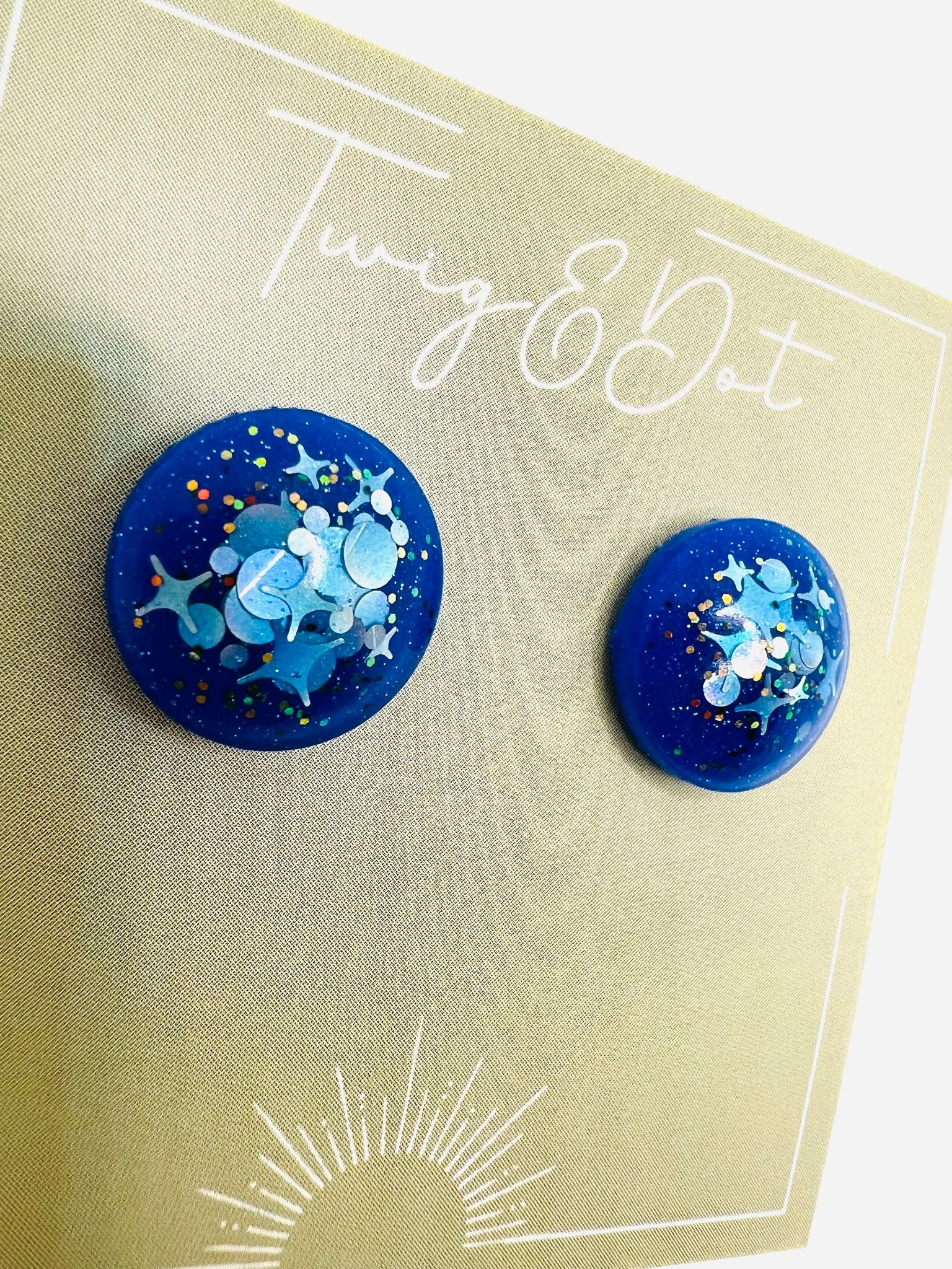 Midnight - Button Studs