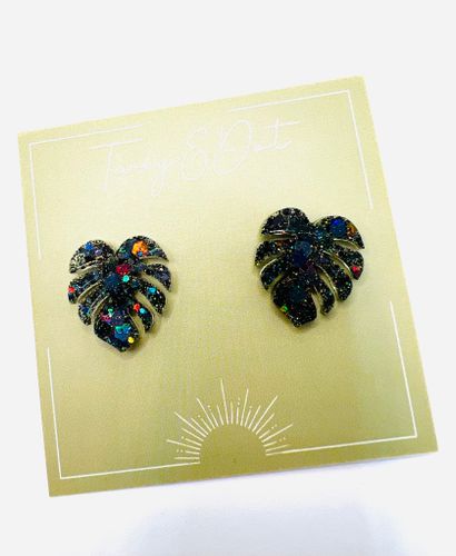 Mini Monstera Black Holo - stift