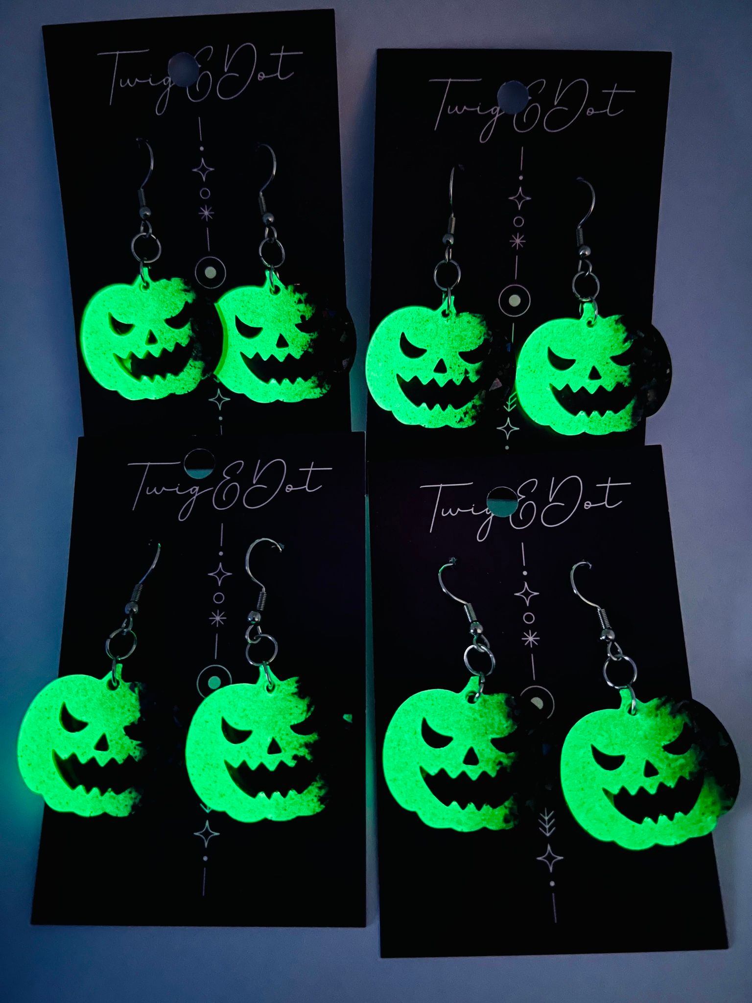 Sneaky Pete Pumpkin´ - Poison Green & Black Holo (Glow in the dark)
