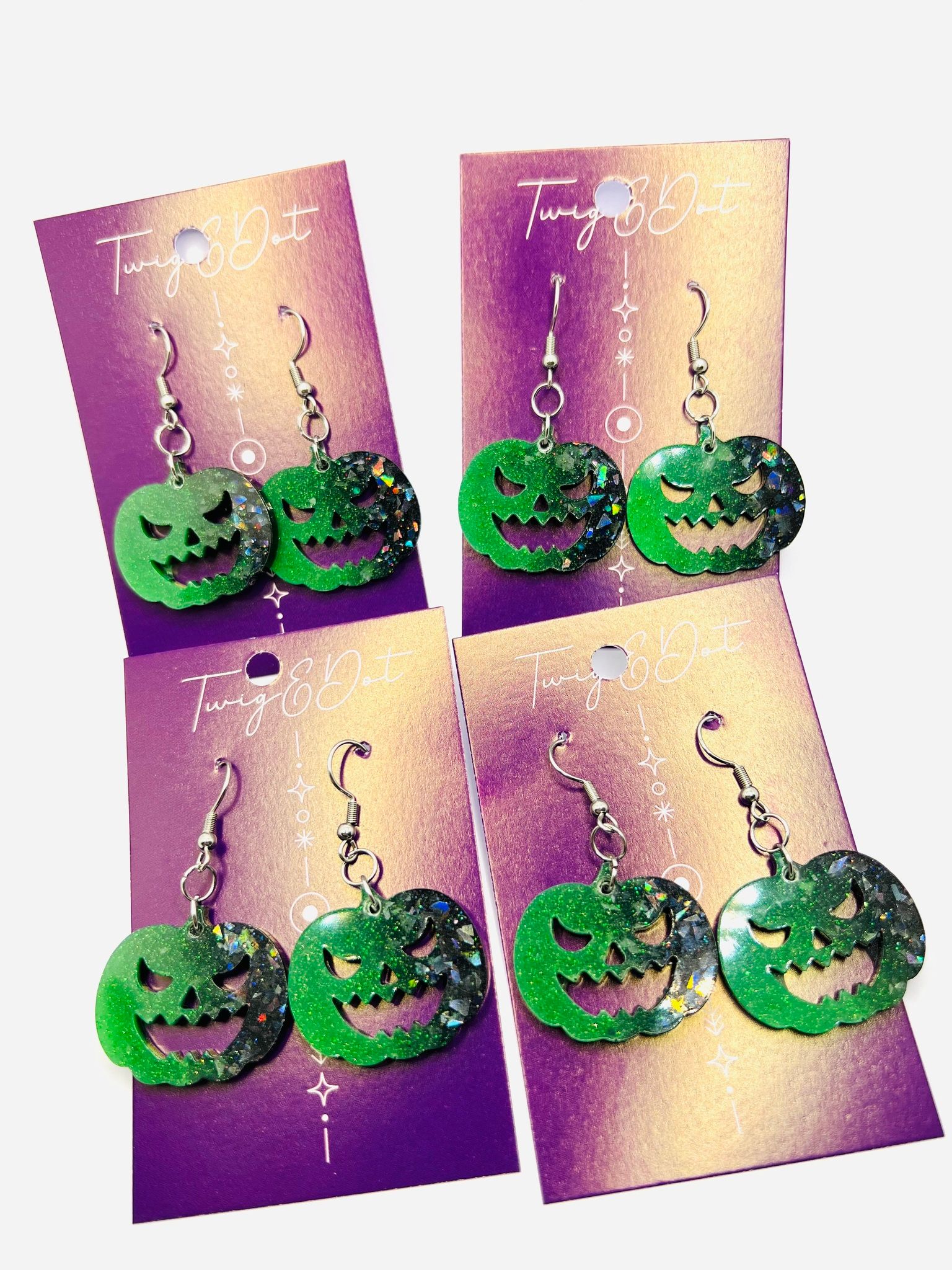 Sneaky Pete Pumpkin´ - Poison Green & Black Holo (Glow in the dark)