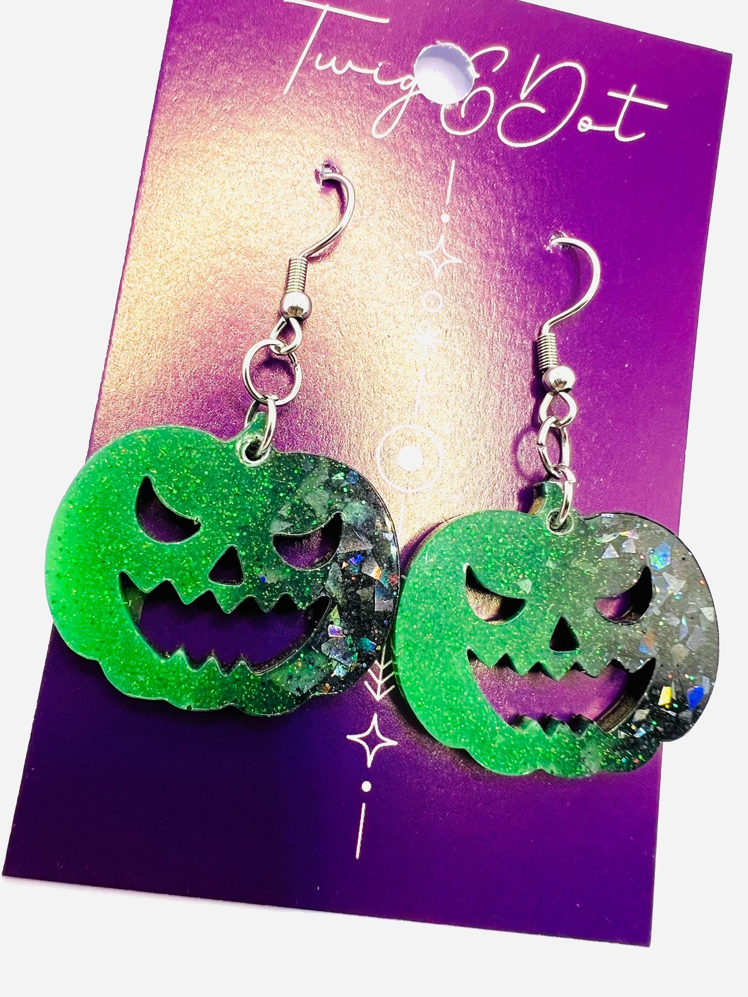 Sneaky Pete Pumpkin´ - Poison Green & Black Holo (Glow in the dark)