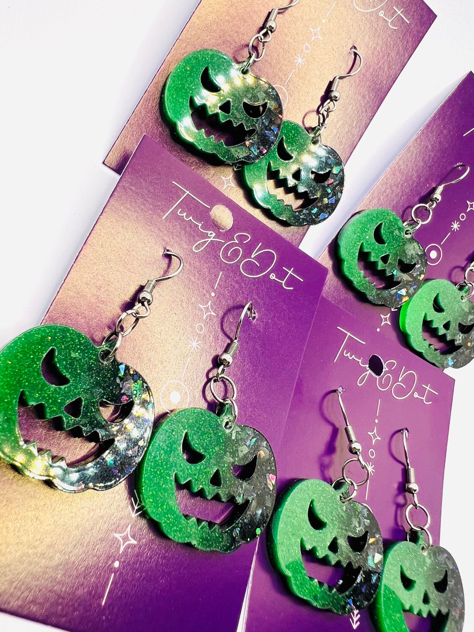 Sneaky Pete Pumpkin´ - Poison Green & Black Holo (Glow in the dark)
