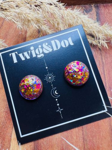 Confetti - Button Studs