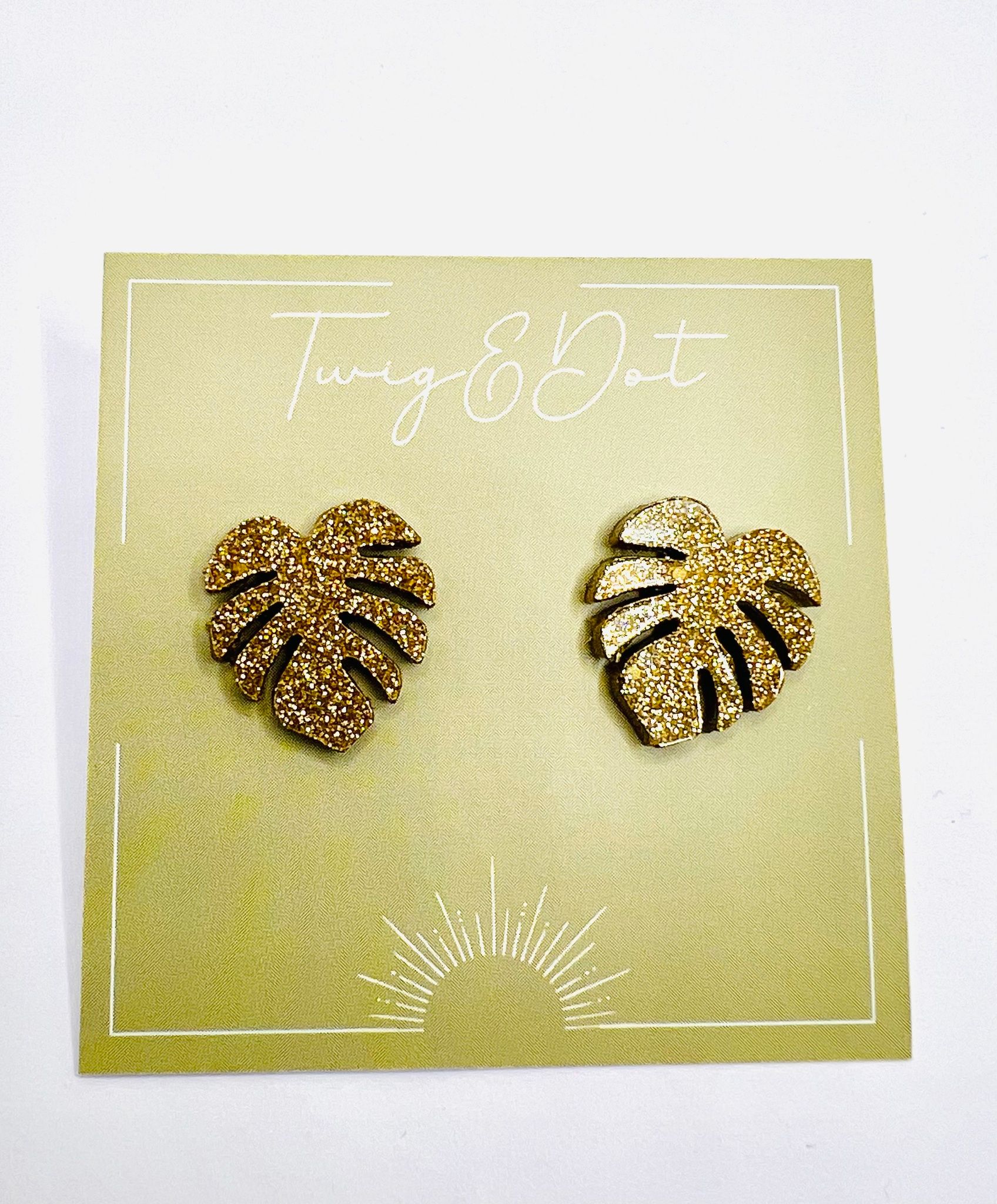 Mini Monstera Bronze Gold - stift