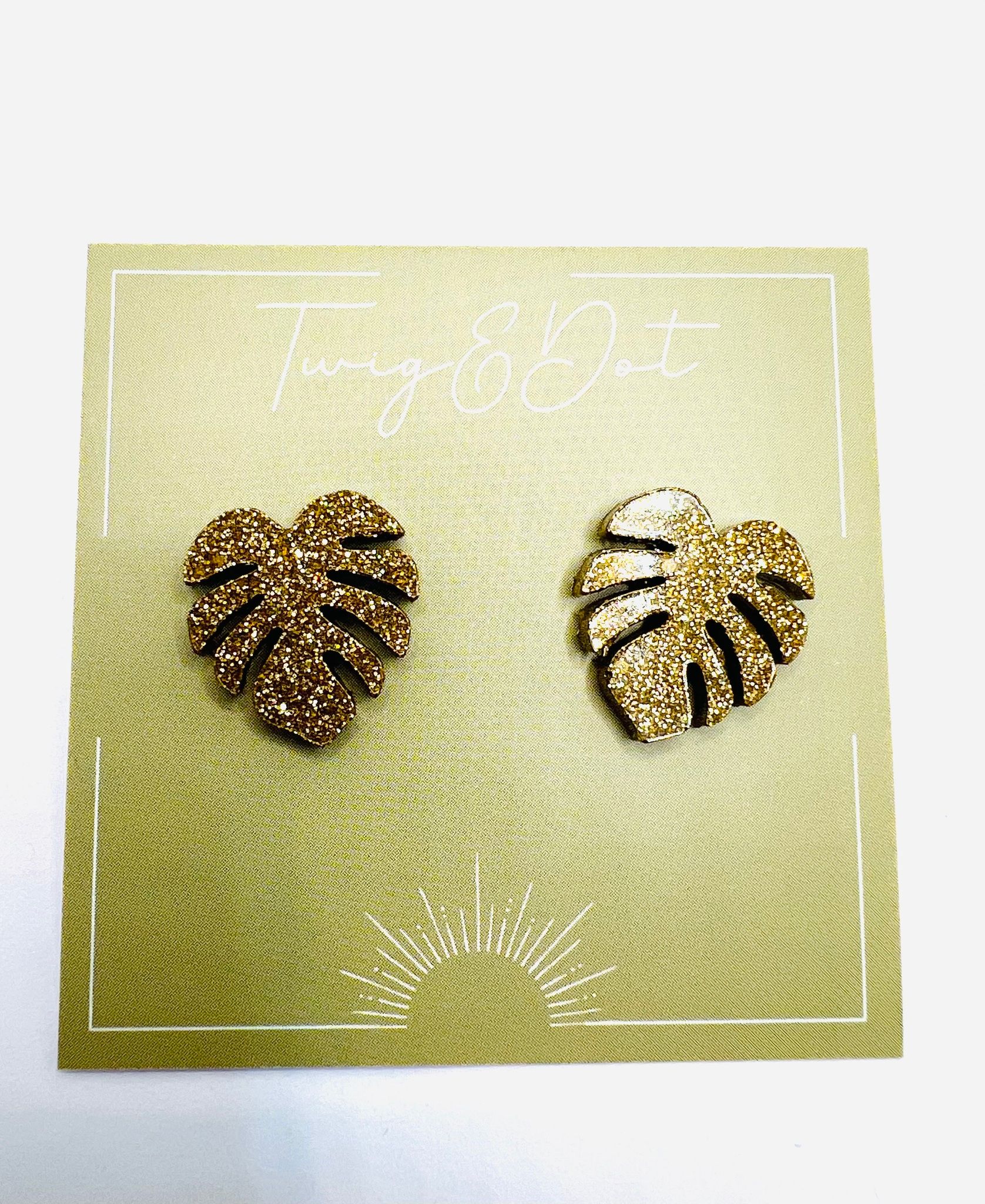 Mini Monstera Bronze Gold - stift