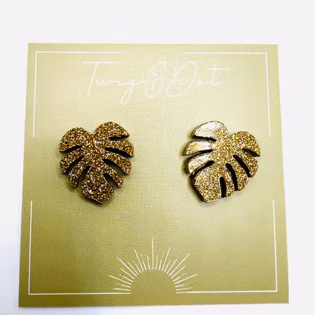 Mini Monstera Bronze Gold - stift