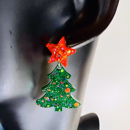 Christmas Tree - Red Star