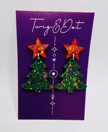 Christmas Tree - Red Star