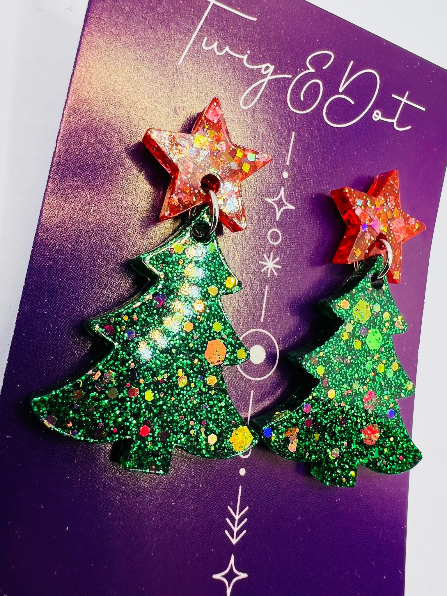 Christmas Tree - Red Star