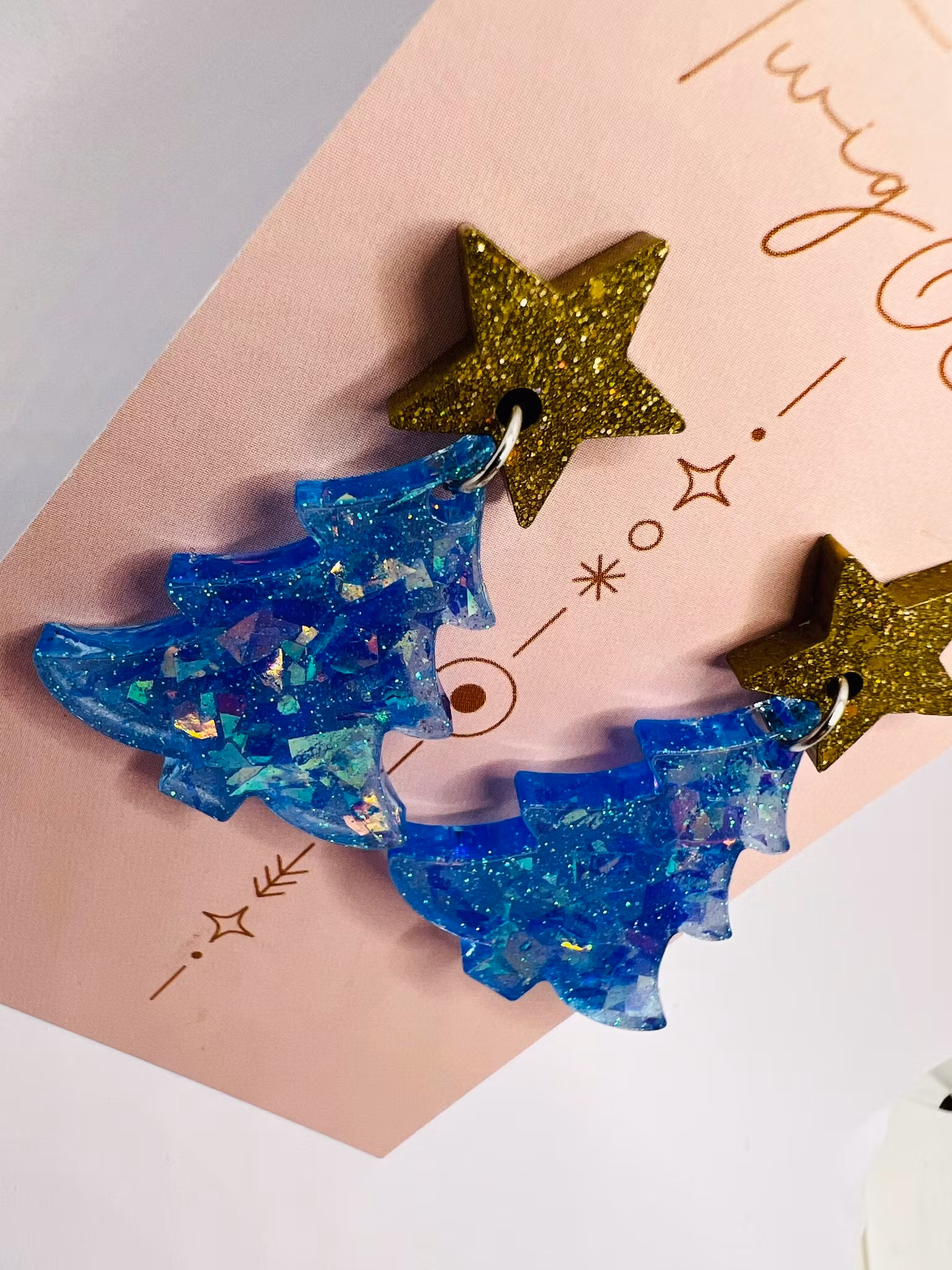 Christmas Tree -  Dark Gold Star