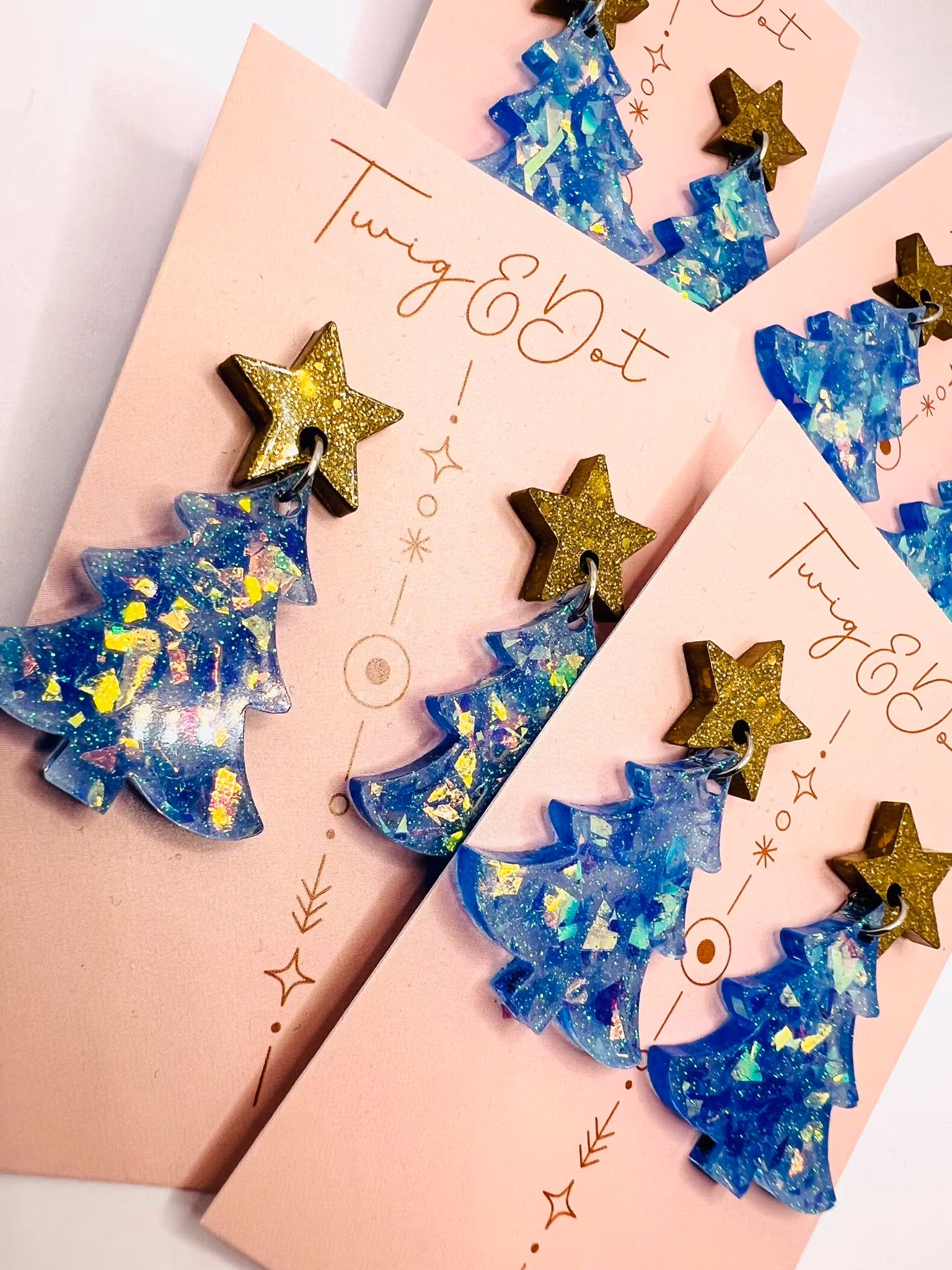 Christmas Tree -  Dark Gold Star