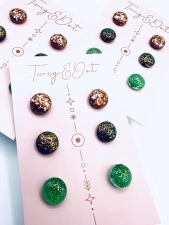 Dots - Trepack; Green, Equinox & Fall Konfetti