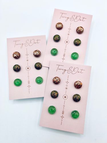 Dots - Trepack; Green, Equinox & Fall Konfetti