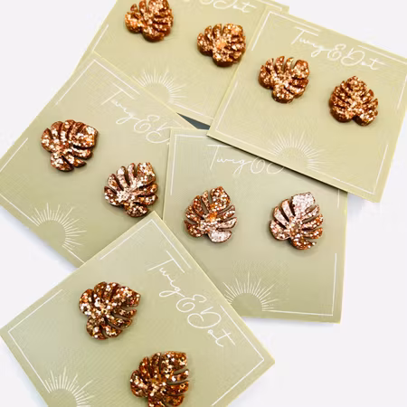 Mini Monstera Fall konfetti - stift