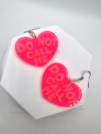 Do not call me - Neon pink