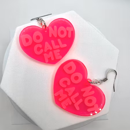 Do not call me - Neon pink