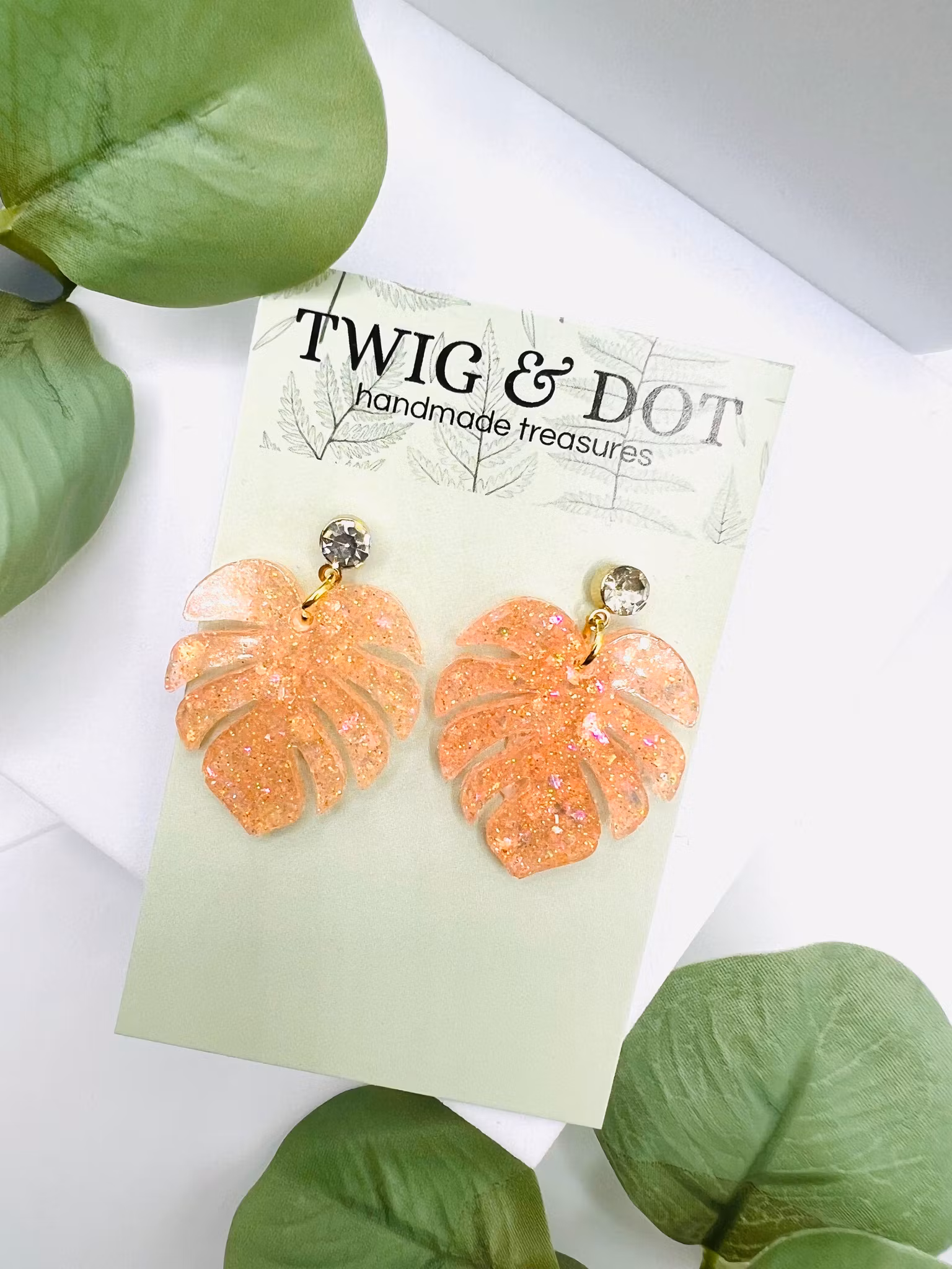 Monstera Peach Pop - stift