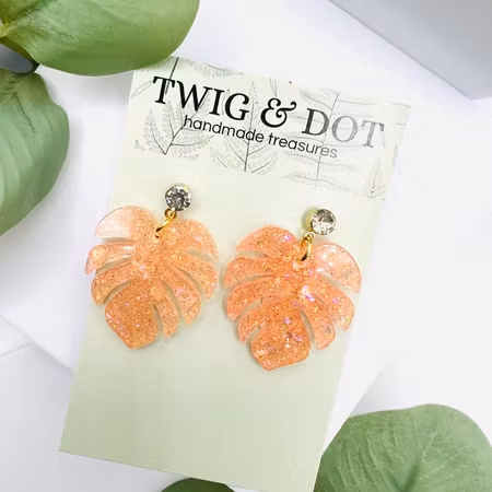 Monstera Peach Pop - stift