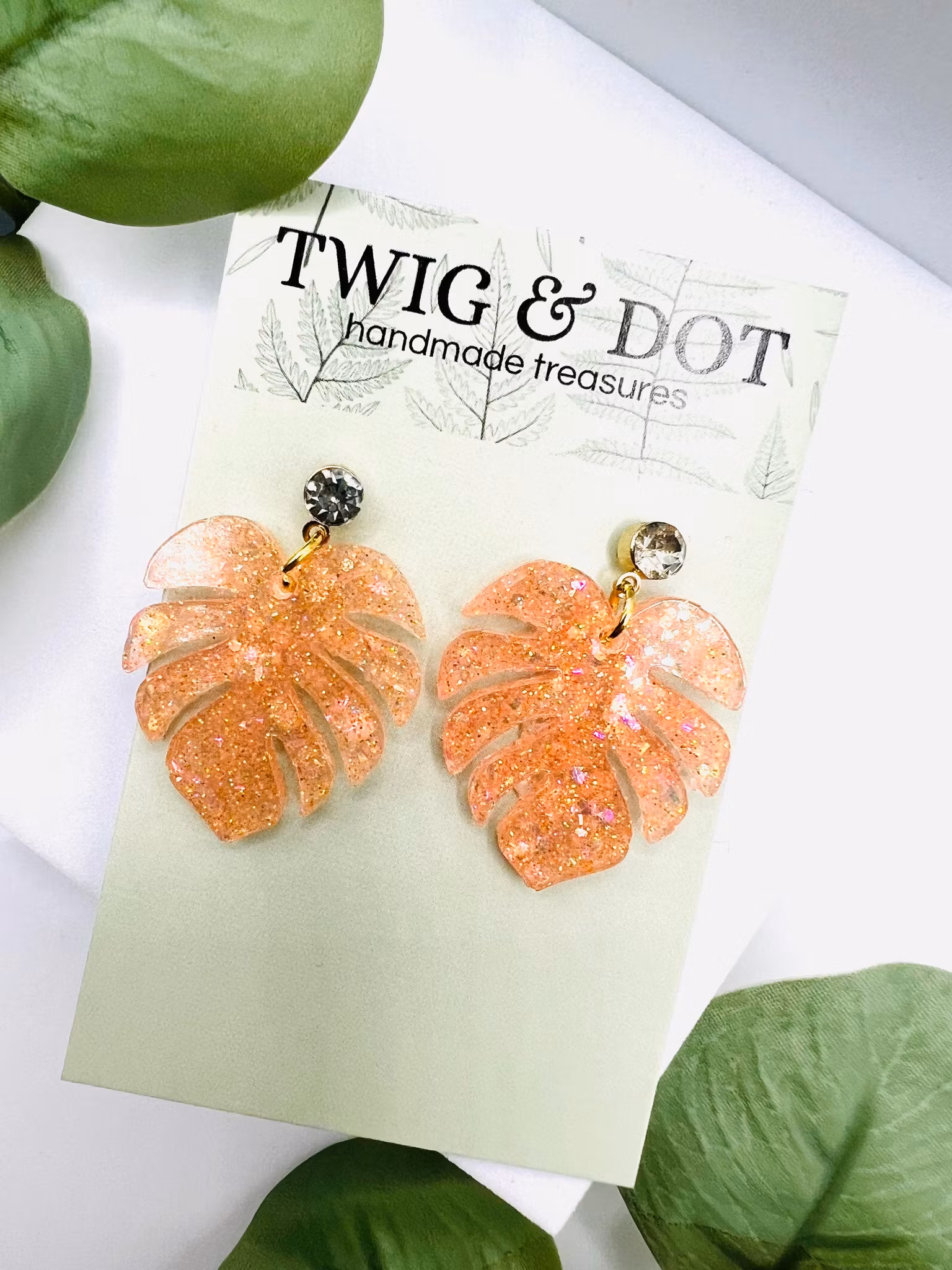Monstera Peach Pop - stift