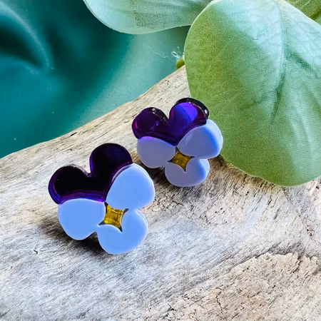 Viol - lila, studs