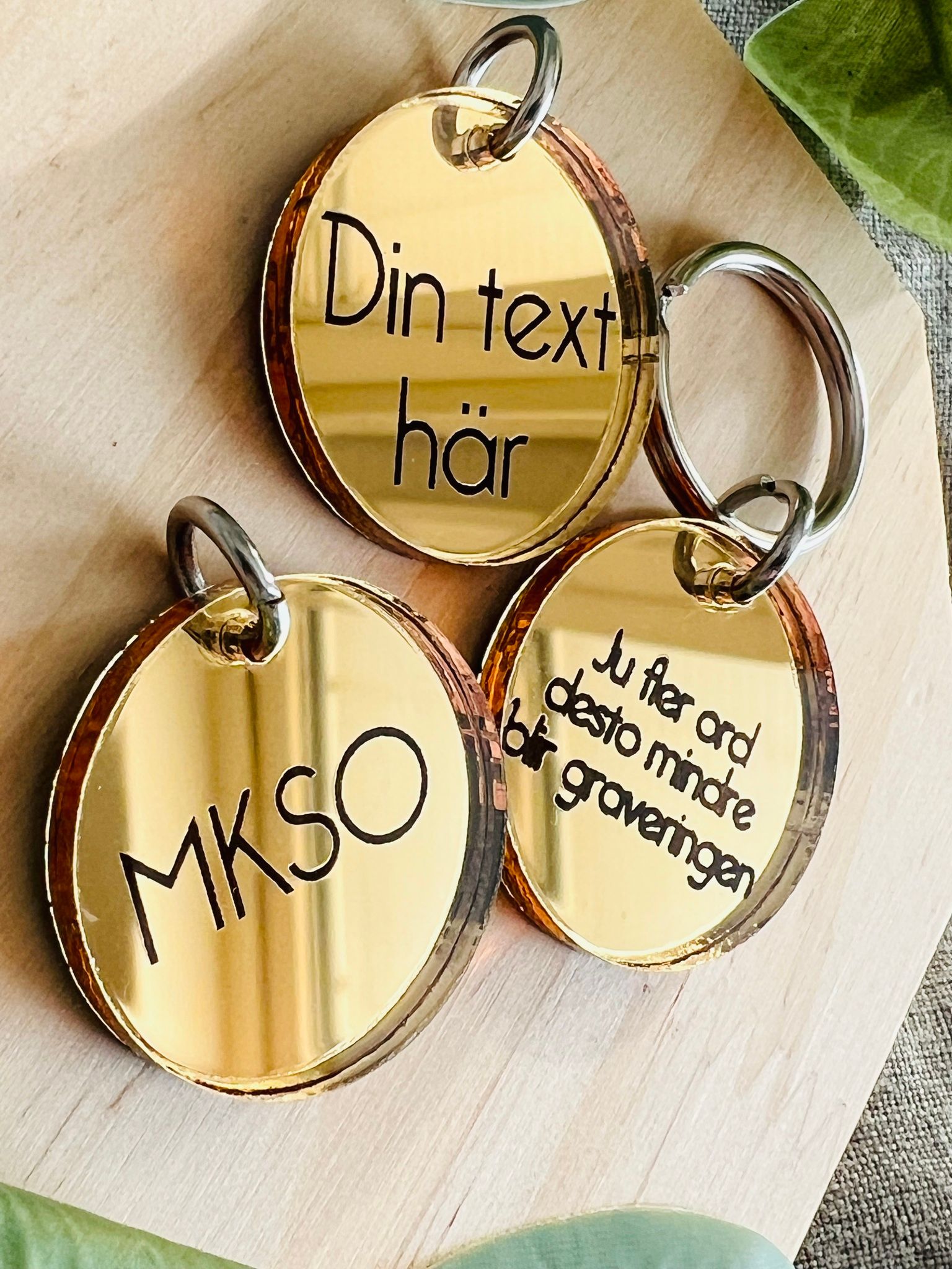 WE - eget val av text