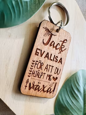 Tack - med eget namn