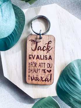 Tack - med eget namn